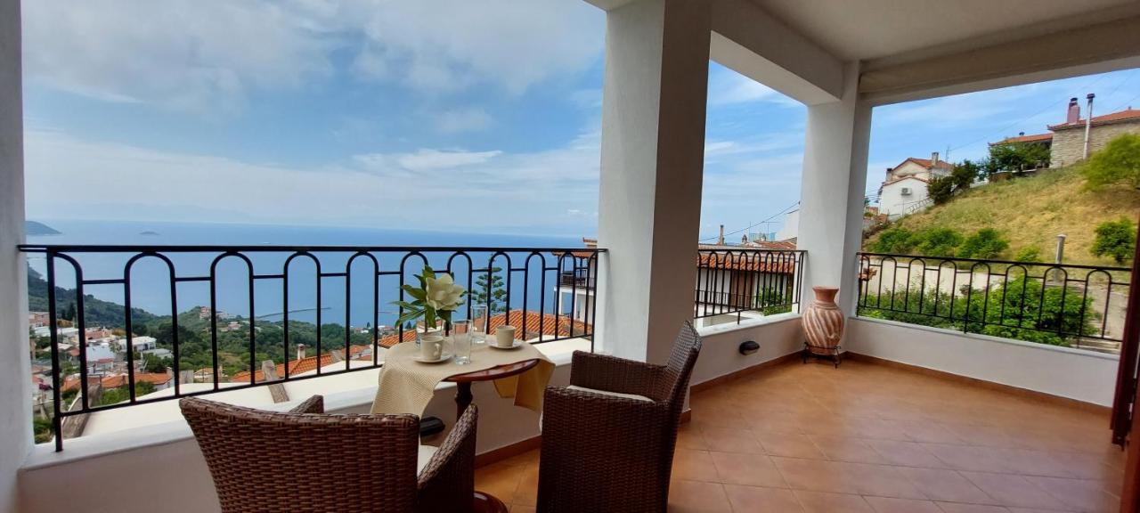 גלוסה Horizon Studios With Sea View - Free Parking מראה חיצוני תמונה