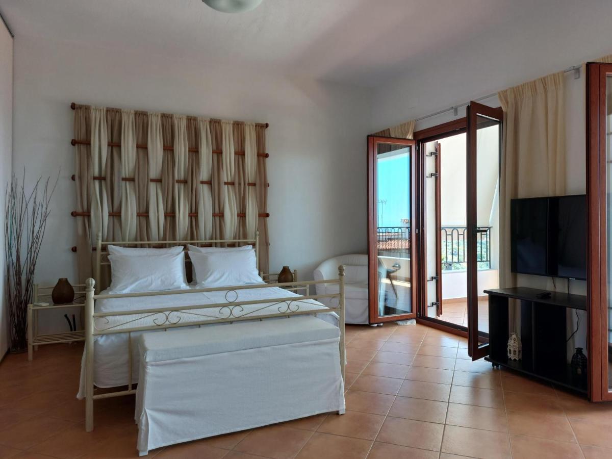 גלוסה Horizon Studios With Sea View - Free Parking מראה חיצוני תמונה