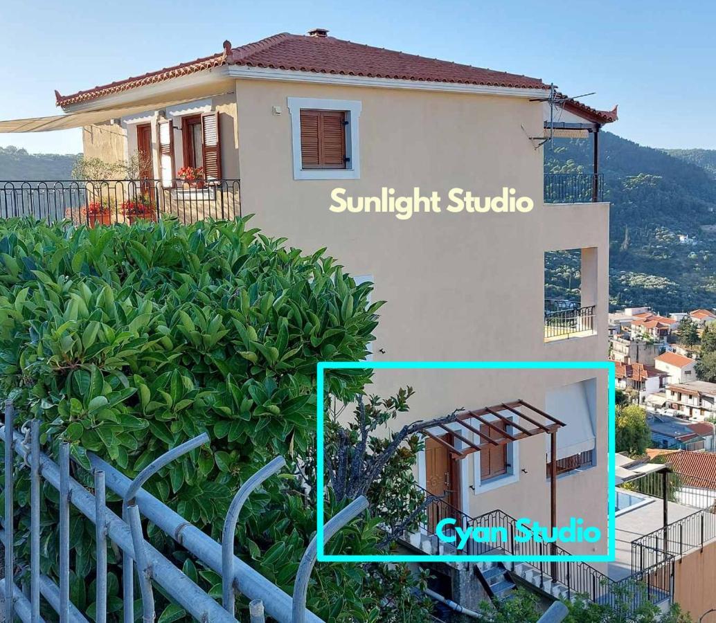 גלוסה Horizon Studios With Sea View - Free Parking מראה חיצוני תמונה