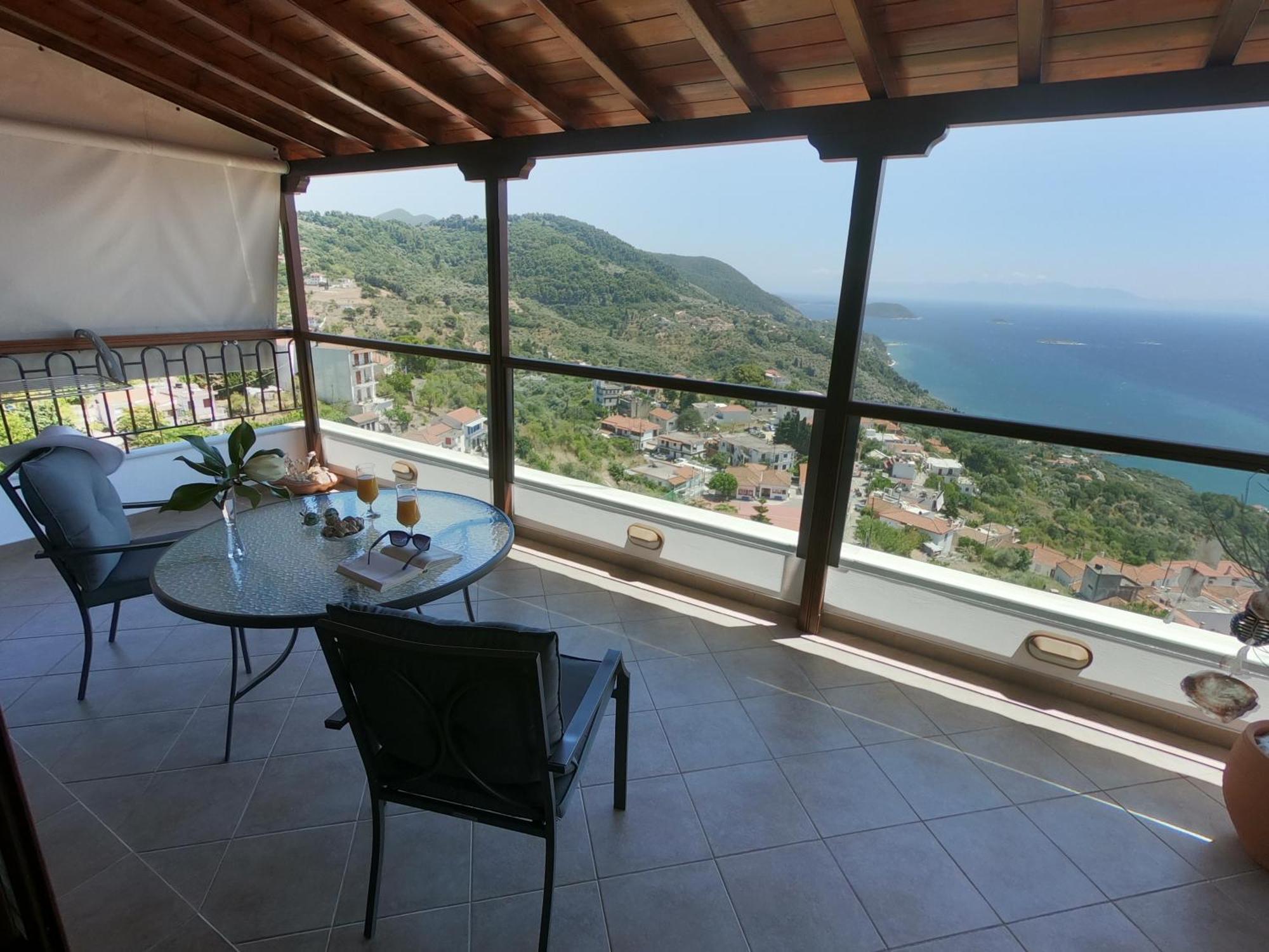 גלוסה Horizon Studios With Sea View - Free Parking מראה חיצוני תמונה